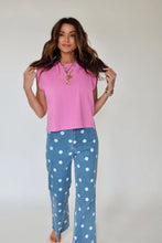 Poppy & Pine-Denim Dot