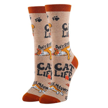 Oooh Yeah Socks-Cat Life Crew