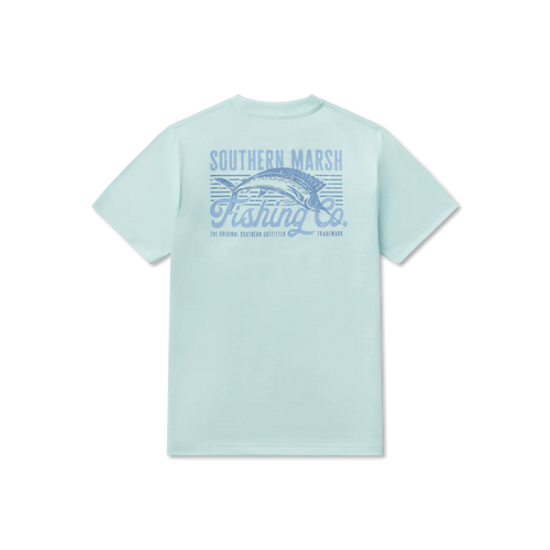 Southern Marsh-Youth FIELDTEC Pro Heathered Tee - Fishing Co.