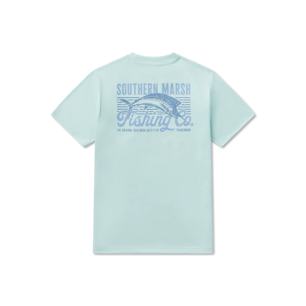 Southern Marsh-Youth FIELDTEC Pro Heathered Tee - Fishing Co.