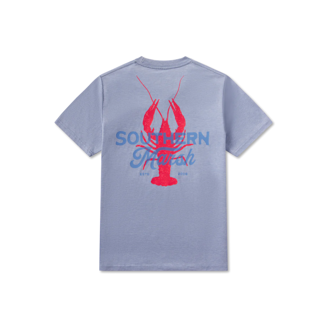 Southern Marsh-Youth SEAWASH Tee - Crawfish Time