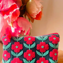 Pink Lemons Ltd-Rambling Flower Pouch