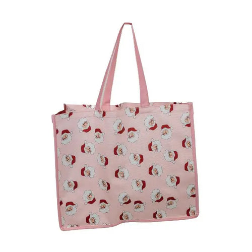 Jane Marie-Pink Santa Tote