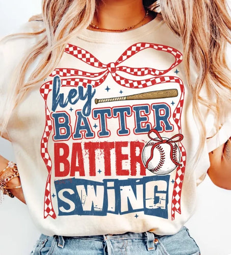 Southern Backroad Tees-Hey Batter Swing