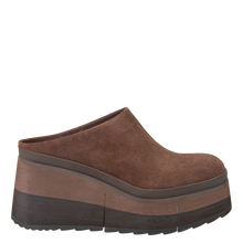 NAKED FEET - COACH in DARK BROWN Platform Clogs