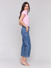 Charlie B-Embroidered Pork Chop Pocket Pant