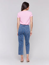 Charlie B-Embroidered Pork Chop Pocket Pant