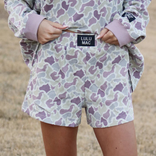 Lulu Mac-Waffle Shorts