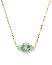 Kendra Scott-Abbie Medallion Short Pendant Necklace