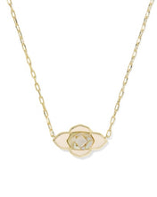 Kendra Scott-Abbie Medallion Short Pendant Necklace