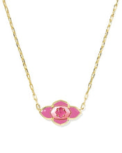 Kendra Scott-Abbie Medallion Short Pendant Necklace