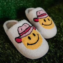 Katydid-Cowgirl Hat Happy Face Slippers