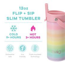Swig-12oz Flip + Sip Slim Tumbler