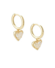 Kendra Scott-Ari Heart Huggie Earrings