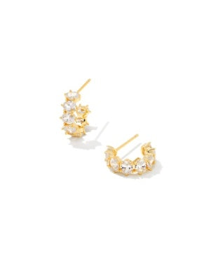 Kendra Scott-Cailin Crystal Huggie Earrings