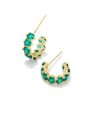 Kendra Scott-Cailin Crystal Huggie Earrings