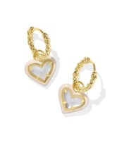 Kendra Scott-Ari Heart Huggie Earrings