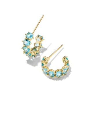 Kendra Scott-Cailin Crystal Huggie Earrings