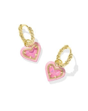 Kendra Scott-Ari Heart Huggie Earrings