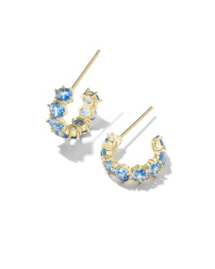 Kendra Scott-Cailin Crystal Huggie Earrings