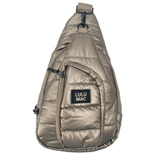 Girlie Girl-Puffer Metallic Sling