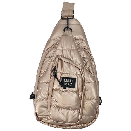 Girlie Girl-Puffer Metallic Sling