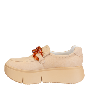 NAKED FEET - PRINCETON in BEIGE Platform Sneakers