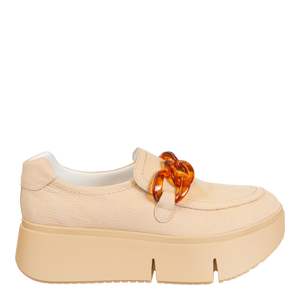 NAKED FEET - PRINCETON in BEIGE Platform Sneakers